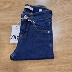 ⁦بنطلون جينز ازرق ZARA⁩ - الصورة ⁦2⁩