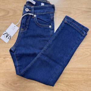 ⁦بنطلون جينز ازرق ZARA⁩ - الصورة ⁦1⁩